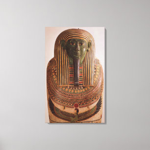 Buiten deksel van de sarcofaag van Psametik I (664 Canvas Afdruk