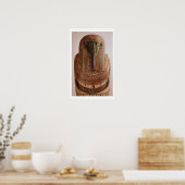Buiten deksel van de sarcofaag van Psametik I (664 Poster (Keuken)