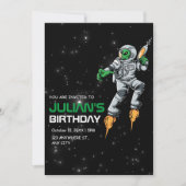 Buiten deze wereld Alien Verjaardag UFO Alien Verj Kaart (Voorkant)