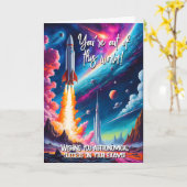 buiten deze wereld Good Luck examens GCSE ALevel S Kaart (Gele Bloem)