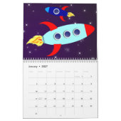 Buiten deze wereld!jongen kalender (Jan 2027)