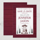 Buiten deze Wereld Save The Date (Voorkant / Achterkant)