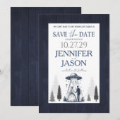 Buiten deze Wereld Save The Date (Voorkant / Achterkant)