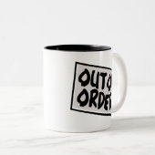 buiten dienst gestelde Mok (Voorkant rechts)