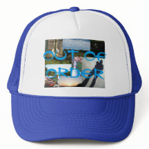 buiten dienst gestelde truckhoed