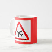 Buiten dienst koffiemok (Voorkant links)