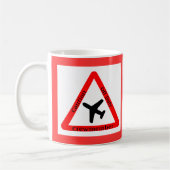 Buiten dienst koffiemok (Links)