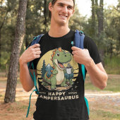 Buiten Dinosaurus Gelukkige Campersaurus Grappige  T-shirt