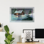 BUITEN DOOR SHARON SHARPE POSTER (Thuiskantoor)