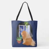 BUITEN EEN tas- of kruislichaamzak Tote Bag (Achterkant)