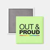 BUITEN EN PROUD MAGNEET (Voorkant / Achterkant)