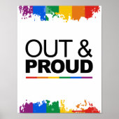 BUITEN EN PROUD POSTER (Voorkant)