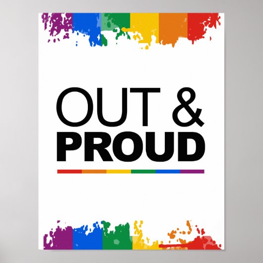 BUITEN EN PROUD POSTER (Voorkant)