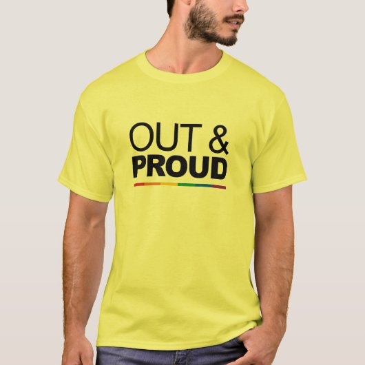BUITEN EN PROUD T-SHIRT (Voorkant)