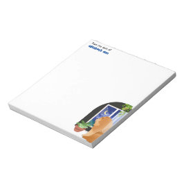 BUITEN ER IETS WAAR KNOP HET notitiepad AANpast Notitieblok