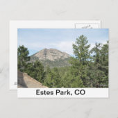 Buiten Estes Park Briefkaart (Voorkant / Achterkant)