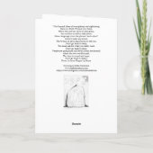 Buiten gedicht door Rumi Kaart (Achterkant)