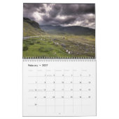 Buiten-hebridesalender Kalender (Feb 2027)
