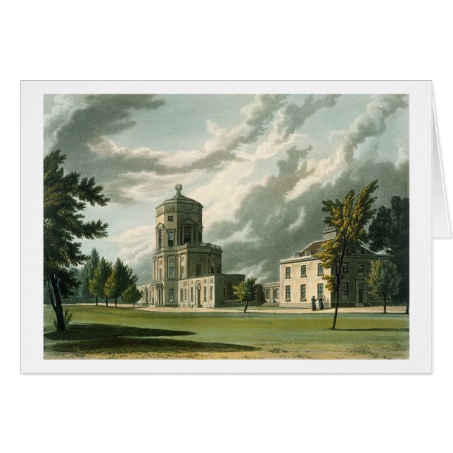 Buiten het Astronomische Observatorium, illustra (Voorkant Horizontaal)
