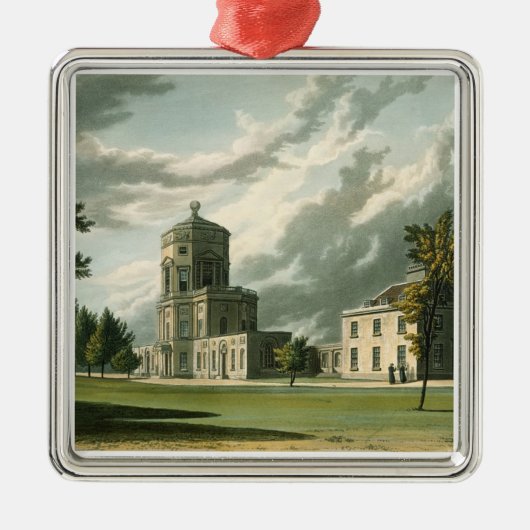 Buiten het Astronomische Observatorium, illustra Metalen Ornament (Voorkant)