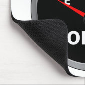 Buiten het bereik van de koffiebrandstof muismat (Hoek)