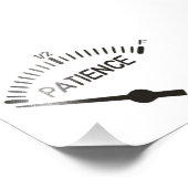 Buiten het bereik van de patiënt foto afdruk (Hoek)