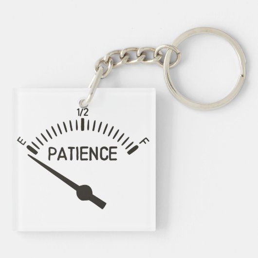 Buiten het bereik van de patiënt sleutelhanger (Achterkant)