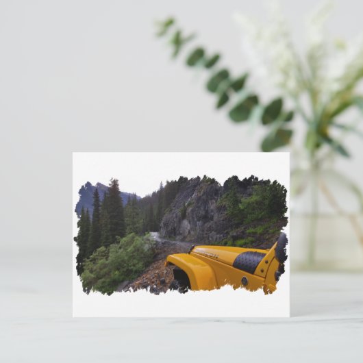 Buiten het bereik van imogene passer briefkaart (Staand voorkant)