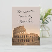 Buiten het Colosseum, Rome, Italië Kaart (Staand voorkant)