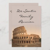 Buiten het Colosseum, Rome, Italië Kaart (Voorkant / Achterkant)