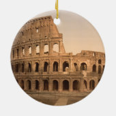 Buiten het Colosseum, Rome, Italië Keramisch Ornament (Achterkant)