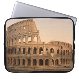 Buiten het Colosseum, Rome, Italië Laptop Sleeve