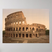 Buiten het Colosseum, Rome, Italië Poster (Voorkant)
