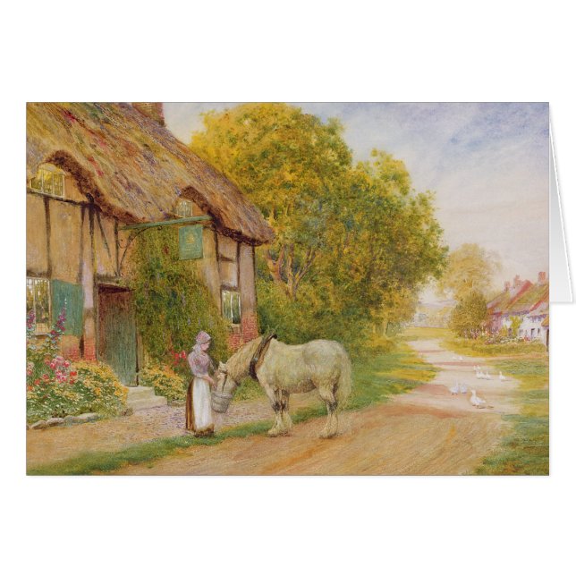 Buiten het dorp Inn (Voorkant Horizontaal)