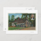 Buiten het hoofdkwartier van George Washington Briefkaart (Voorkant / Achterkant)