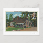 Buiten het hoofdkwartier van George Washington Briefkaart (Voorkant)