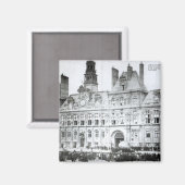 Buiten het Hotel de Ville Magneet (Voorkant / Achterkant)