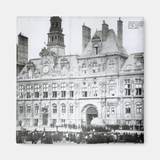 Buiten het Hotel de Ville Magneet (Voorkant)