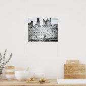 Buiten het Hotel de Ville Poster (Keuken)