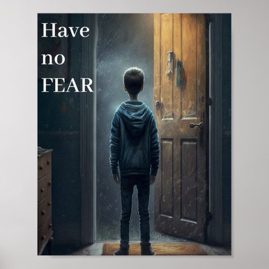 Buiten het huis poster (Voorkant)