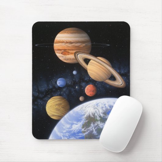 Buiten het landschap muismat (Met muis)