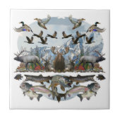 Buiten het leven tegeltje (Voorkant)