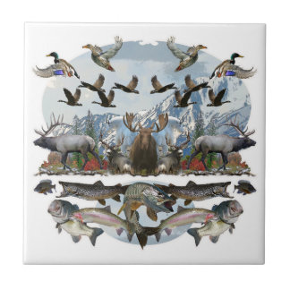 Buiten het leven tegeltje