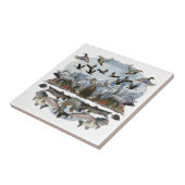 Buiten het leven tegeltje (Zijkant)