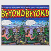 Buiten het Mermaid Kingdom Comics Cadeaupapier (Vlak)