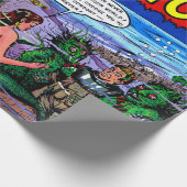 Buiten het Mermaid Kingdom Comics Cadeaupapier (Hoek)