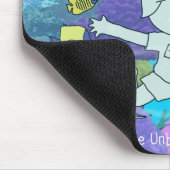 Buiten het oppervlak muismat (Hoek)