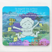 Buiten het oppervlak muismat (Voorkant)