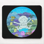 Buiten het oppervlak muismat (Voorkant)