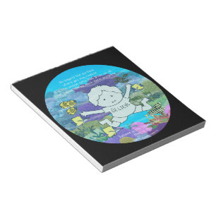 Buiten het oppervlak notitieblok